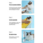 150ml Pet Dry Cleaning Foam Free Clear Body Wash Mousse for Dogs and Cats