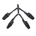 Dog Adjustable Suspender Boots Waterproof Dog Shoes Anti-Slip Pet Paw Protector - M