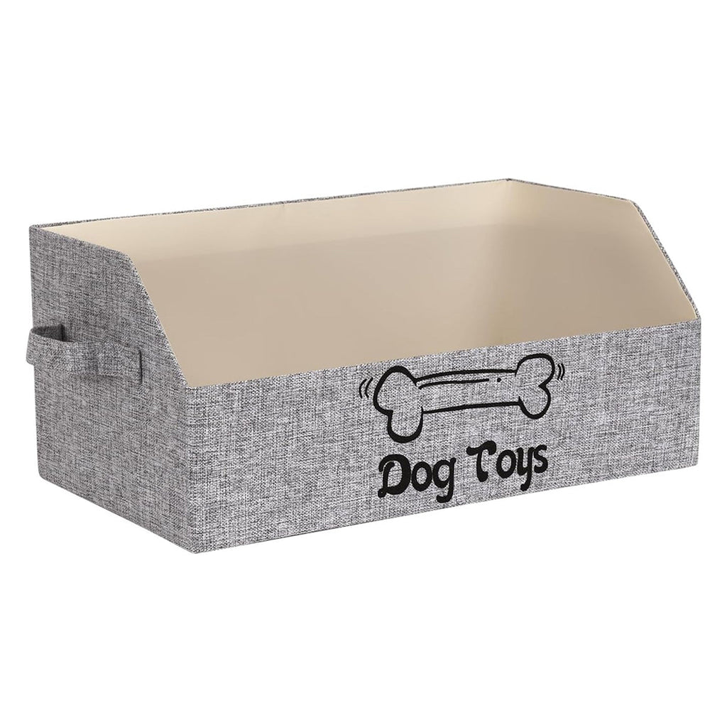 Portable Pet Toy Storage Box Foldable Organizer Snack Bag Pet Accessories Holder - Cat