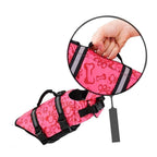 Dog Life Jacket Buoyancy Vest Float Aid for Swimming and Boating Orange - XS