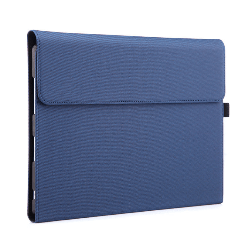 Premium Leather Case Cover Protector For Microsoft Surface Pro 8 - Light Grey