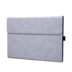 Premium Leather Case Cover Protector For Microsoft Surface Pro 8 - Light Grey