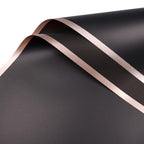 100PCS Waterproof Flower Gift Wrapping Paper Florist Bouquet Craft Packaging - Silver-Red