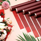 100PCS Waterproof Flower Gift Wrapping Paper Florist Bouquet Craft Packaging - Red
