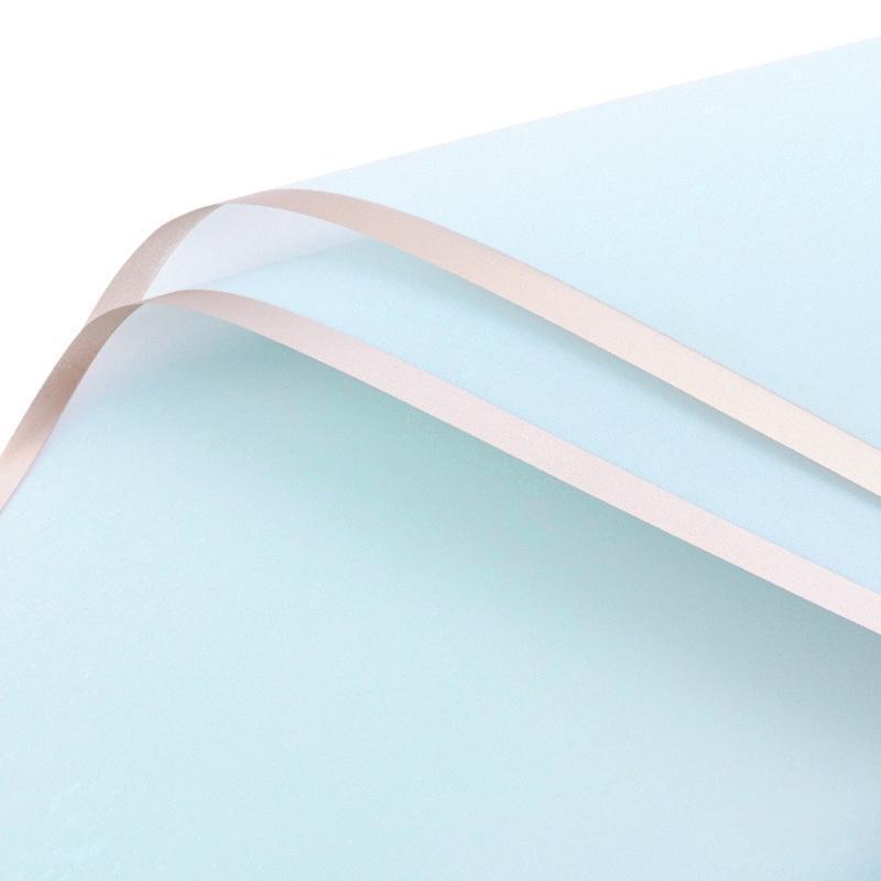 100PCS Waterproof Flower Gift Wrapping Paper Florist Bouquet Craft Packaging - Pink