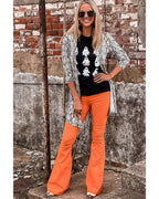 Black Halloween Ghost Graphic Tee - S