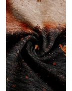 Gold Flame It's Fall Yall Halloween Pumpkin Graphic Bleached Top - S