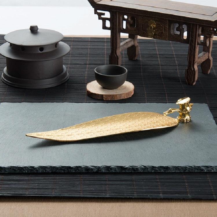 Small Sandalwood Incense Sticks - Leaf Ornaments for Crafts - Silver