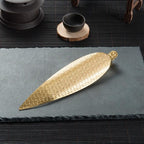 Small Sandalwood Incense Sticks - Leaf Ornaments for Crafts - Red Copper