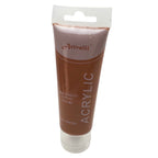 ARTISTS ACRYLIC PAINT Craft 75ml Tube Non Toxic Paints Water Based - Burnt Sienna