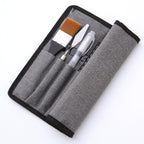 Dark blue with a hint of black 18-Piece Multi-Purpose Nylon Hair Watercolor Brush Set – Professional Painting Tools for Artists