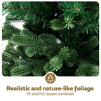 Jingle Jollys Christmas Tree 1.2M LED Potted Xmas Tree Party Decor 8 Light Modes