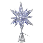 Jingle Jollys 3D Christmas Tree Topper Star LED Decorations Xmas Party Timer