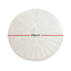 Jingle Jollys Christmas Tree Skirt 90cm Knitted Fabric Xmas Ornament Decor Beige