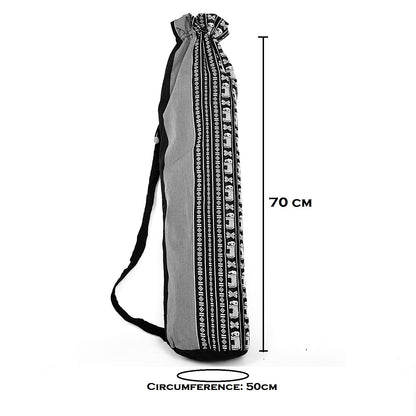 Thai Boho Yoga Mat Carry Bag RedEle