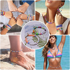 20 Colours 5300pcs Clay Beads Bracelet Making Kit Smiley Face Jewelry Making Kit TheliCraft