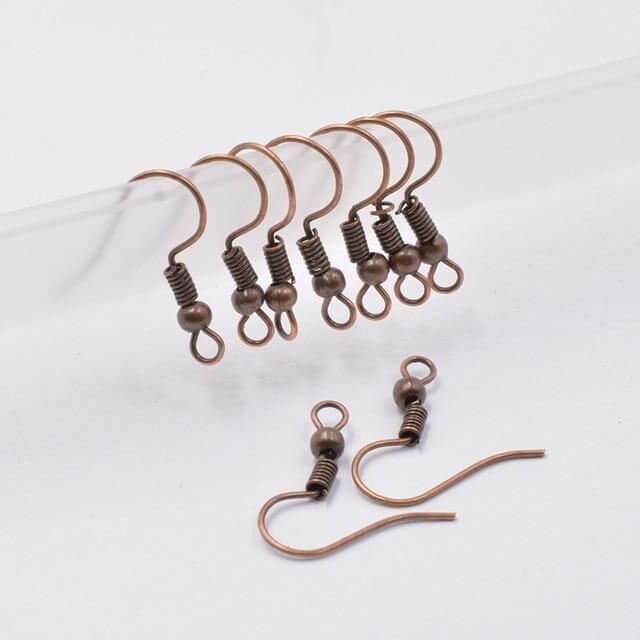 100pcs Findings Earrings Hooks Fittings Jewellery Making Supplies Accessories TheliCraft