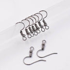100pcs Findings Earrings Hooks Fittings Jewellery Making Supplies Accessories TheliCraft