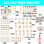10000pcs 6mm Clay Beads for Bracelet Making Kit 40 Colors Flat Round Polymer Clay Heishi Beads Jewelry Making Kit TheliCraft