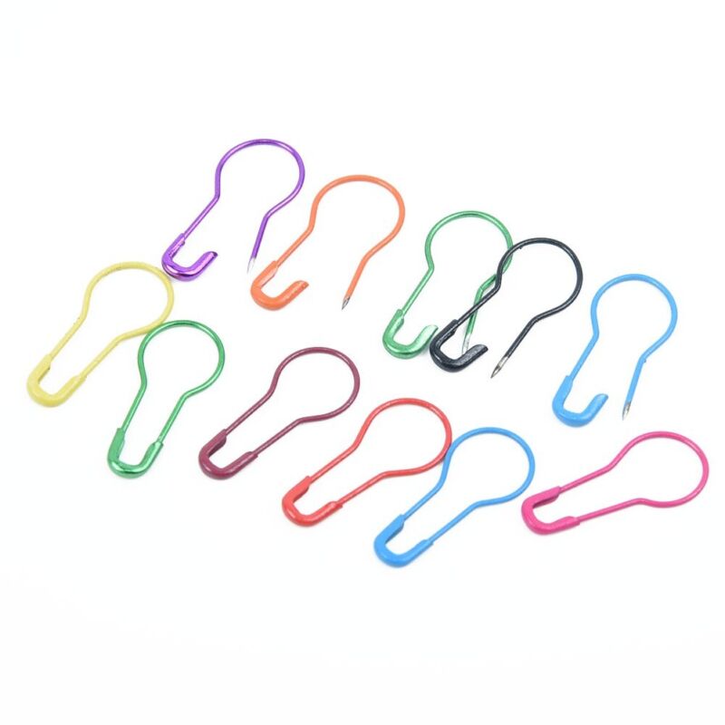 90Pcs Colorful Knitting Stitch Markers Crochet Locking Tool Craft Ring Marker TheliCraft