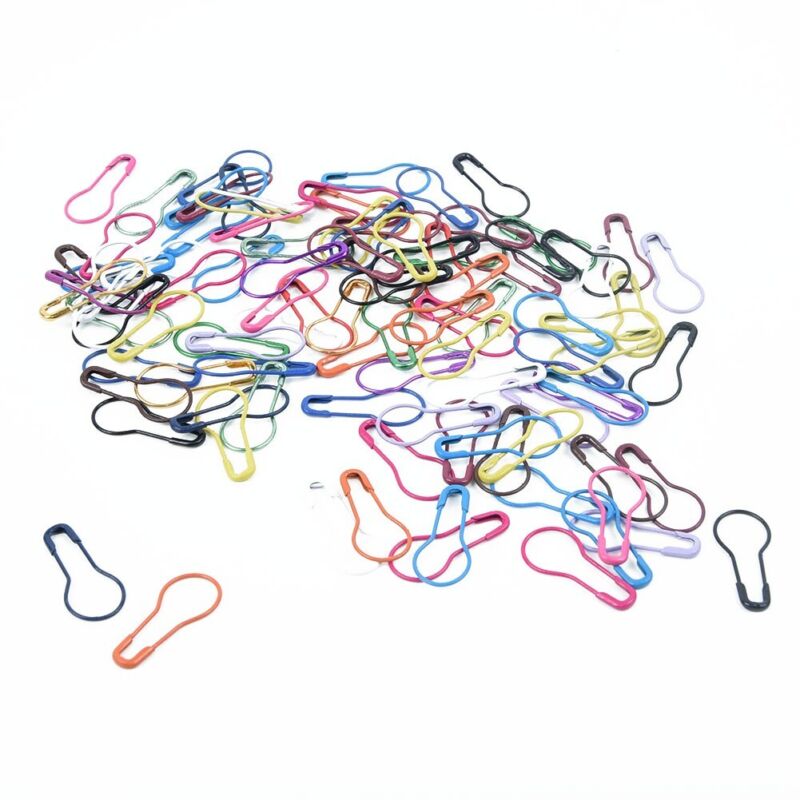 90Pcs Colorful Knitting Stitch Markers Crochet Locking Tool Craft Ring Marker TheliCraft