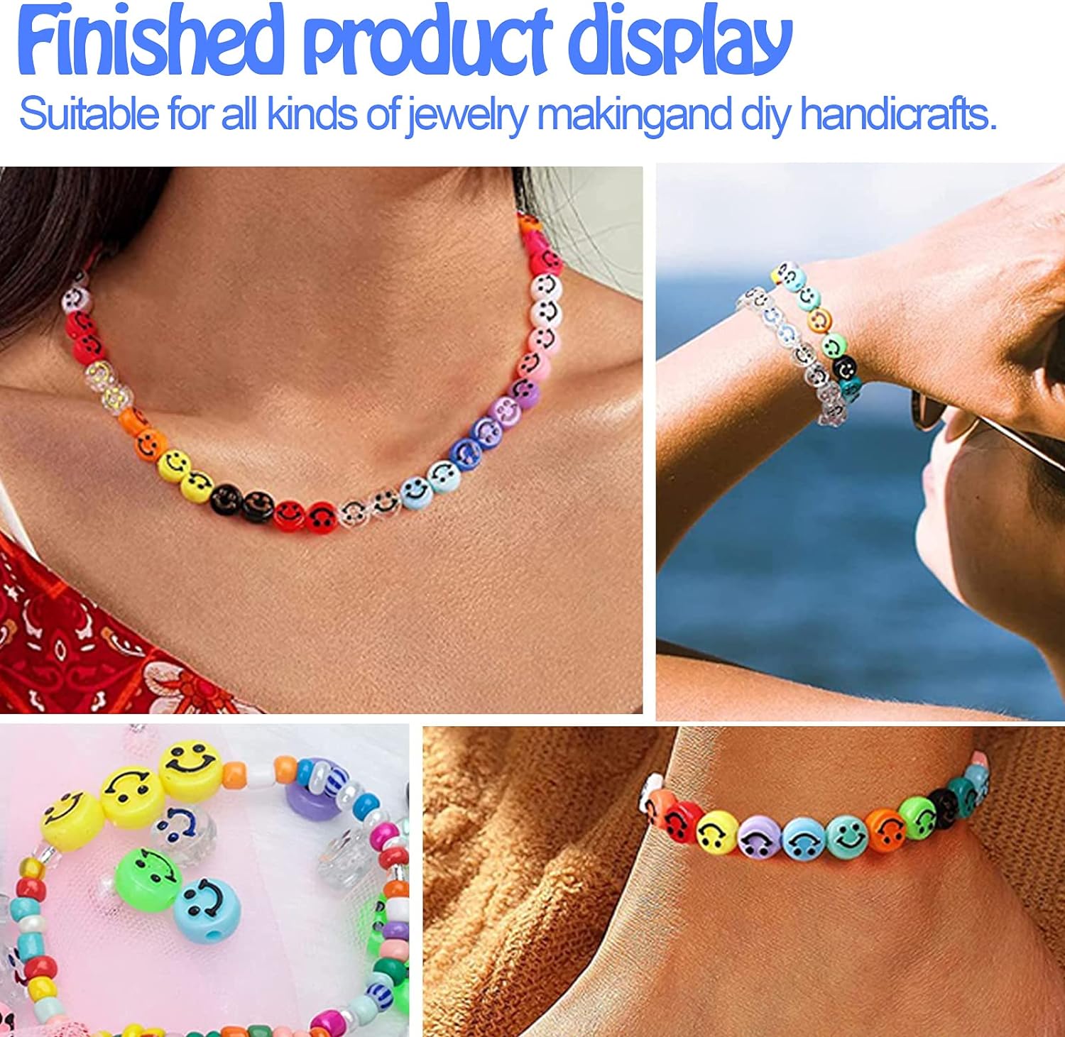 18 Colors 6mm Flat Round Disc Beads 3900pcs Polymer Soft Clay Beads For DIY Jewelry Making TheliCraft