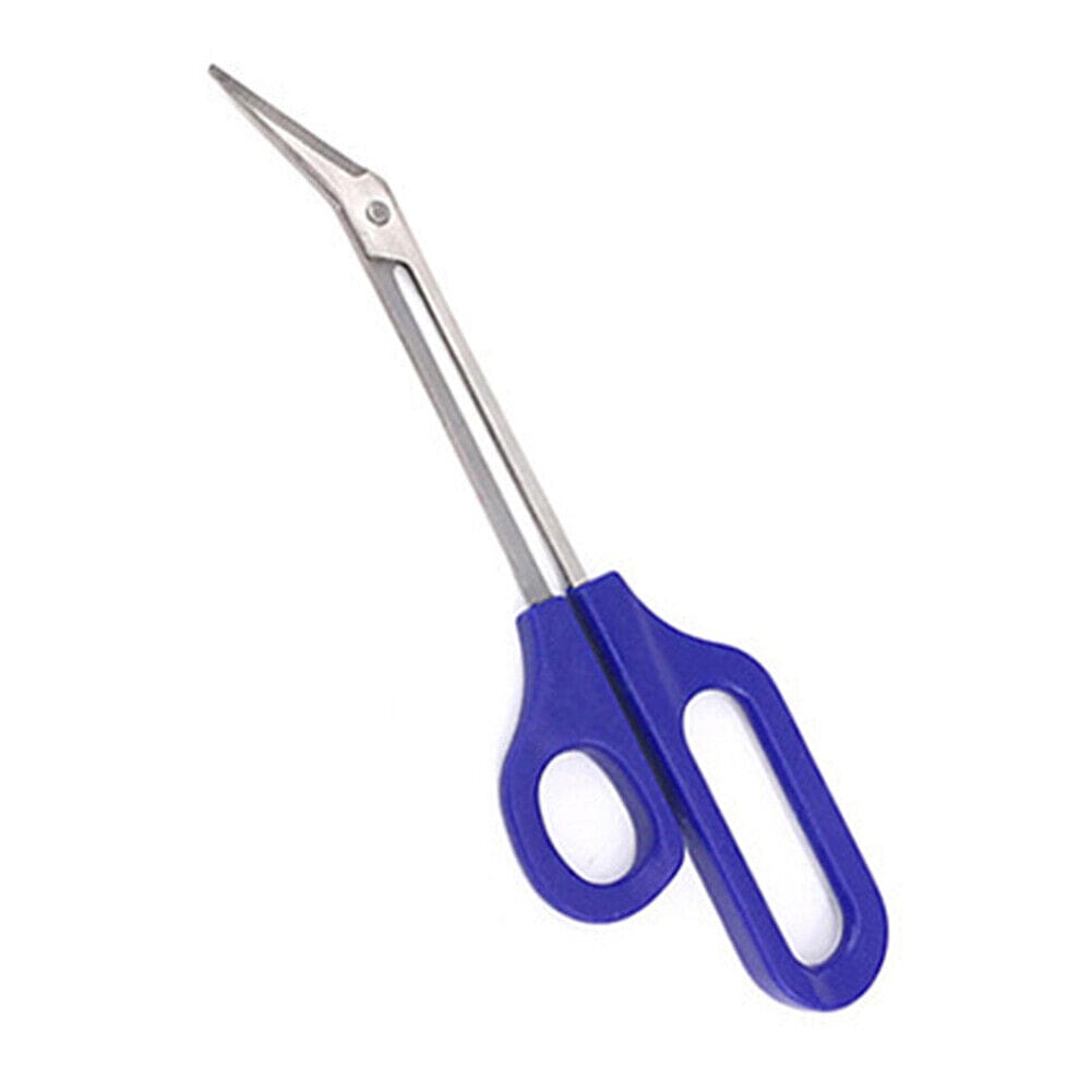 20cm Long Reach Easy Grip Toe Nail Scissor Trimmer For Disabled Manicure Pedicure TheliCraft