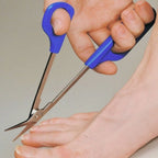 20cm Long Reach Easy Grip Toe Nail Scissor Trimmer For Disabled Manicure Pedicure TheliCraft