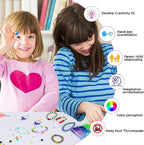 28 Colors 6380pcs 6mm Flat Round Heishi Polymer Clay Jewelry Making Kit Bead Smiley Face Beads Set TheliCraft