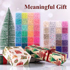 36 Colors 5000pcs Clay Beads Heishi Polymer Flat Round Clay Beads Jewelry Making Kit TheliCraft