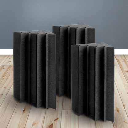 Alpha 20pcs Studio Acoustic Foam Corner Bass Trap Sound Absorption Treatment