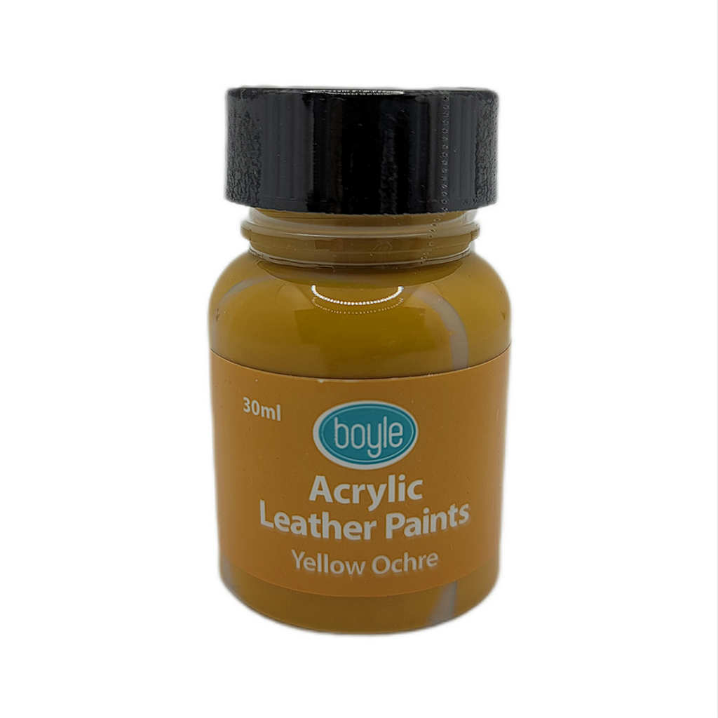 30ml Acrylic Leather Paints to customize or restore leather items look TheliCraft