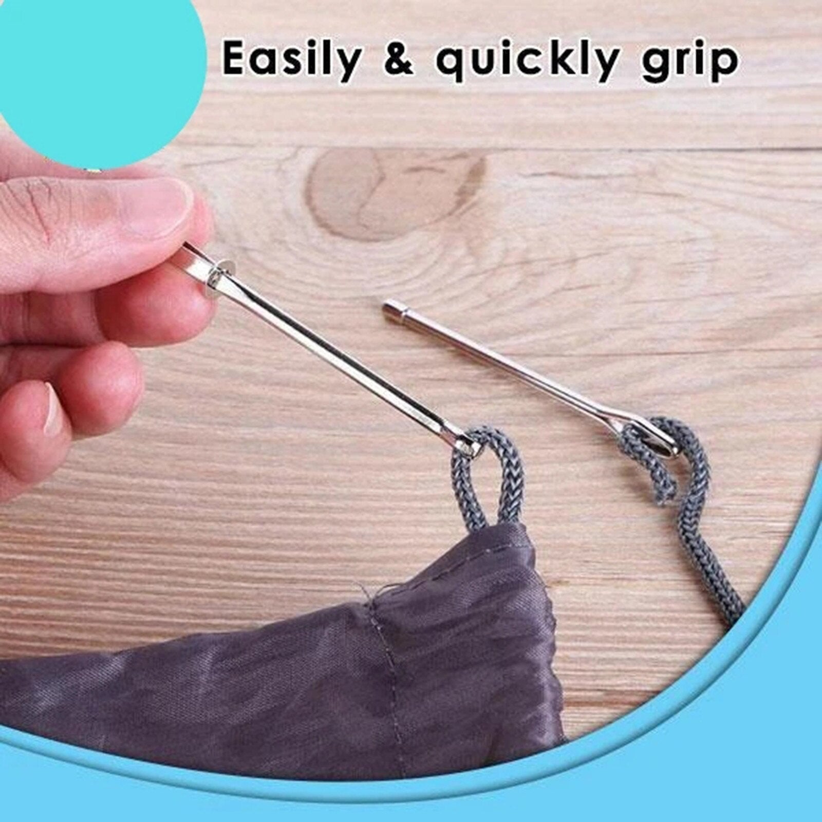 Hoodie String Replacement Elastic Threaders Elastic Band Tools Sewing Loop Turne TheliCraft