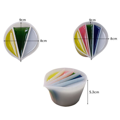 Silicone Color Mixing Measuring Cup UV Resin Epoxy Mold DIY Casting Jewelry Tool TheliCraft