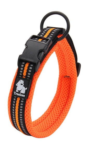 Heavy Duty Reflective Collar Orange XS