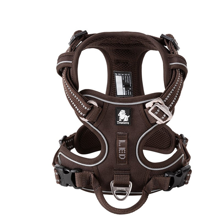 No Pull Harness Brown M