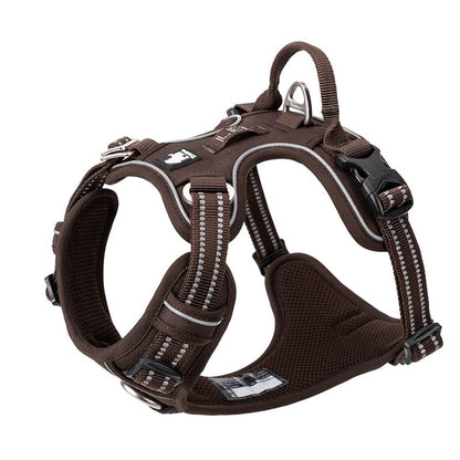 No Pull Harness Brown M