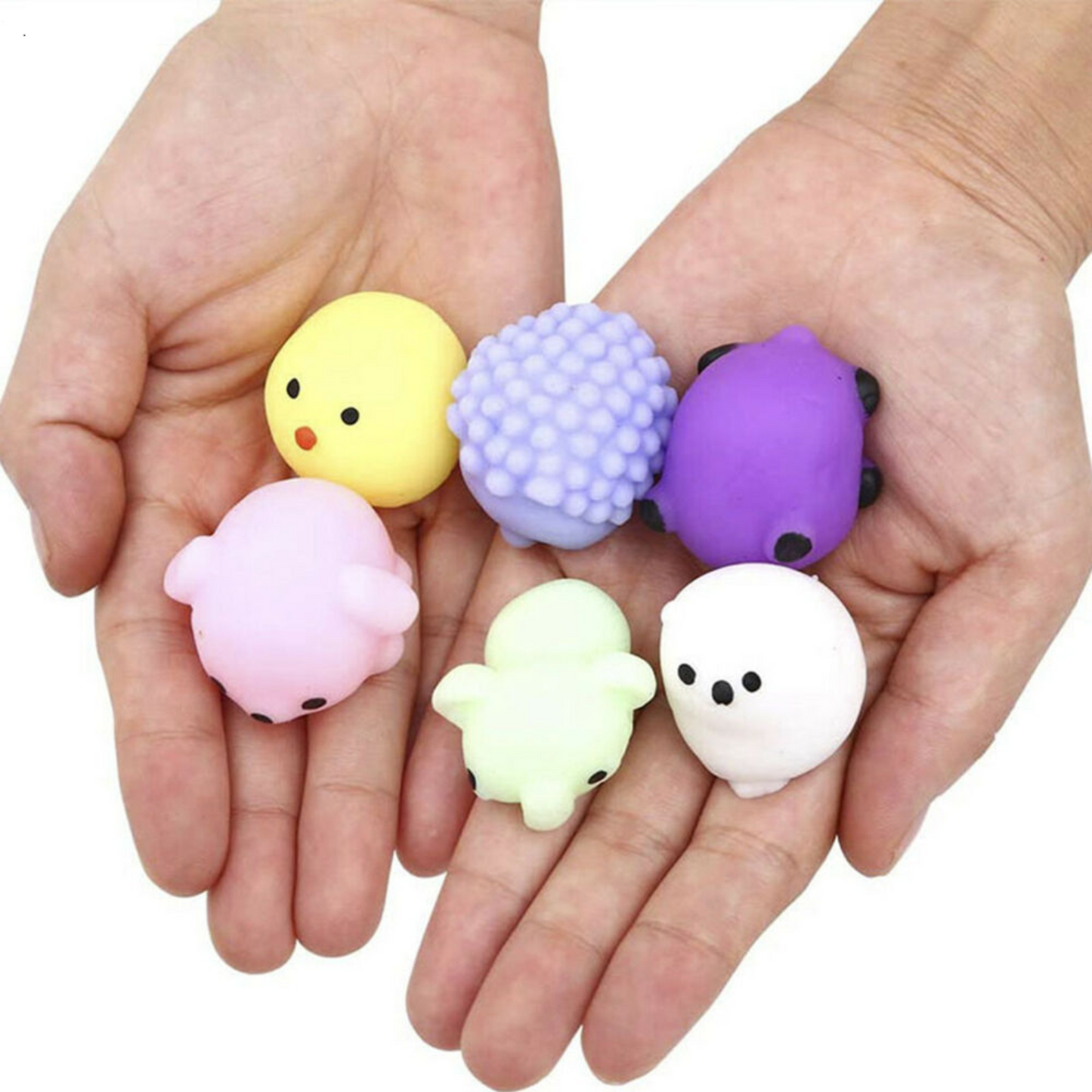 GOMINIMO Mochi Squishy Toy 64pcs for Kids Party Favors