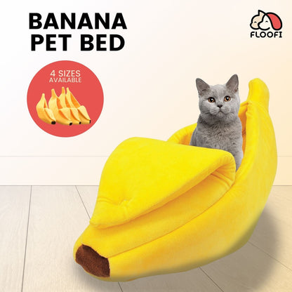 Floofi Banana Pet Bed (XL Yellow) - PT-PB-200-QQQ