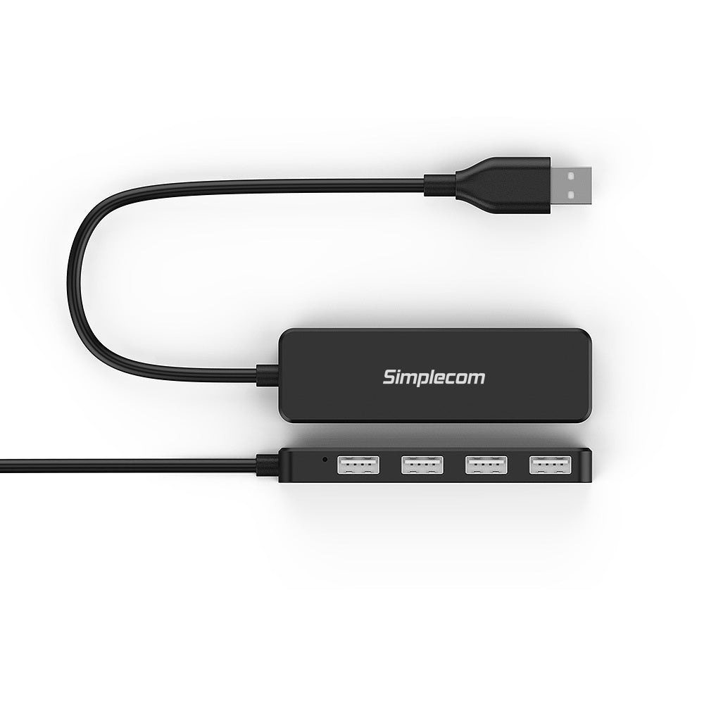 Simplecom CH241 Hi-Speed 4 Port Ultra Compact USB 2.0 Hub