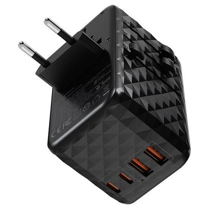 CHOETECH PD6028 2C+2A+AC 5 Ports GaN Tech PD100W Travel Wall Charger