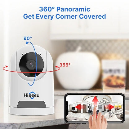 Hiseeu FH2E 4MP Home WiFi Smart Camera