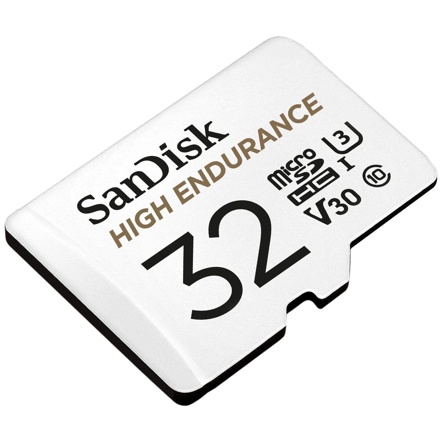 SANDISK HIGH ENDURANCE MICROSDHC CARD SQQNR 32G UHS-I C10 U3 V30 100MB/S R 40MB/S W SD ADAPTOR SDSQQNR-032G-GN6IA