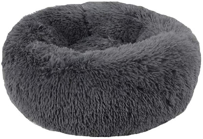 Soft Dog Bed Round Washable Plush Pet Kennel Cat Bed Mat Sofa Large 70cm