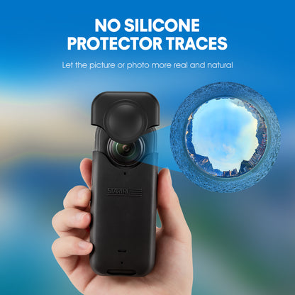 STARTRC Silicone Protective Case for Insta360 One X3 Camera Acessories Soft