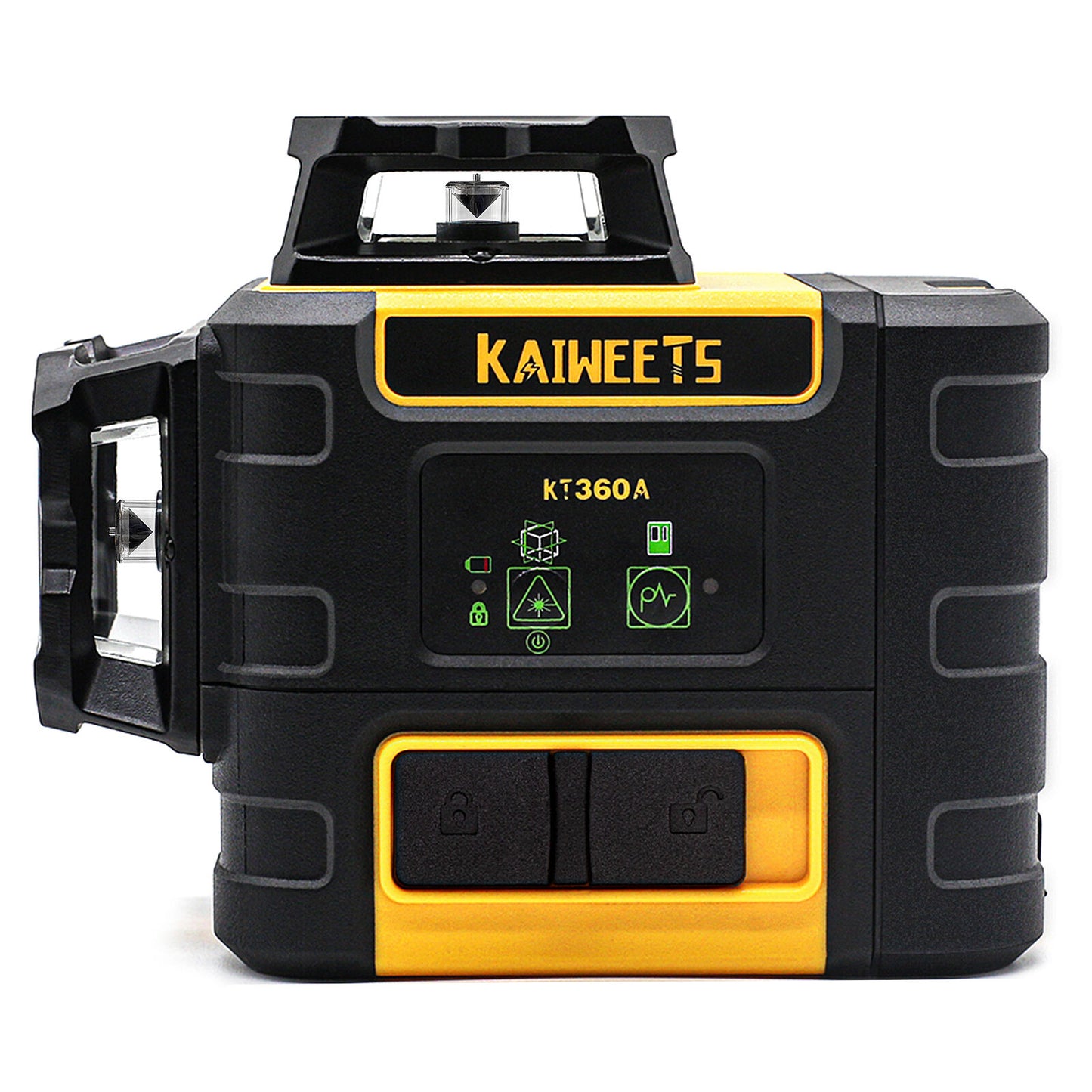 KAIWEETS KT360A Green Laser Level 3 X 360° Rotary Self Leveling with 1 Rechargeable Battery