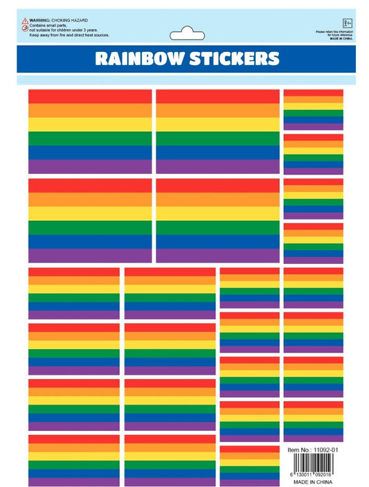 25pcs LGBT Rainbow Flag Stickers Love Gay Lesbian Pride Laptop Vinyl Decal